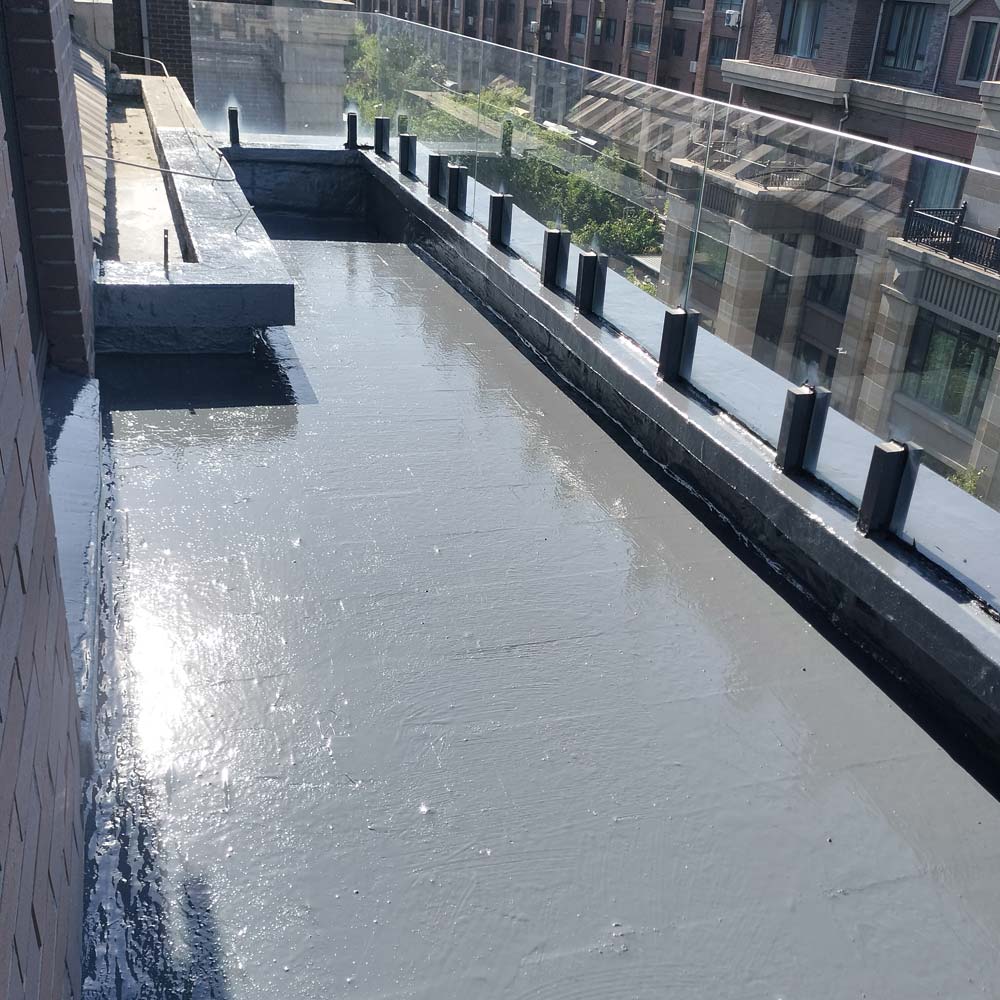 露台防水补漏施工完工图